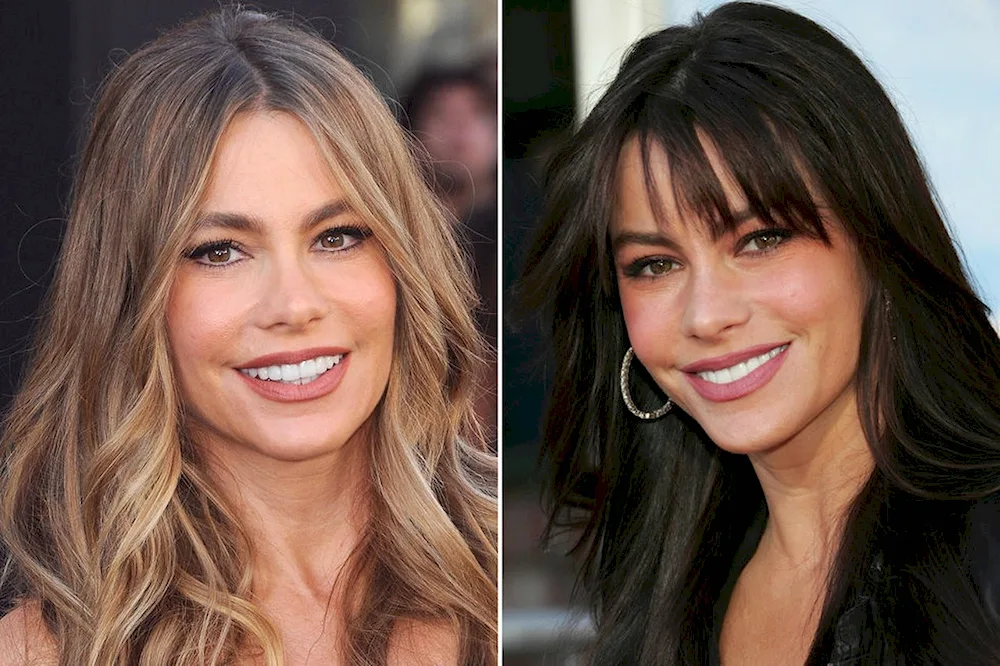 Sofia Vergara with bangs