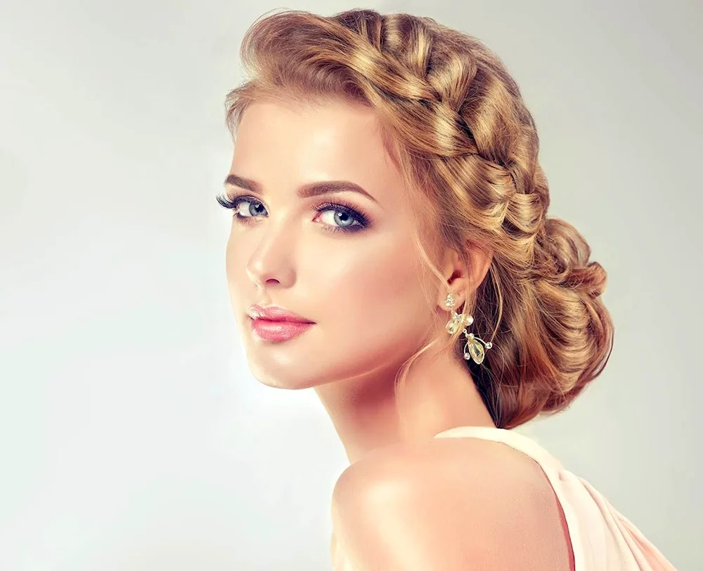 Girl with gorgeous hair