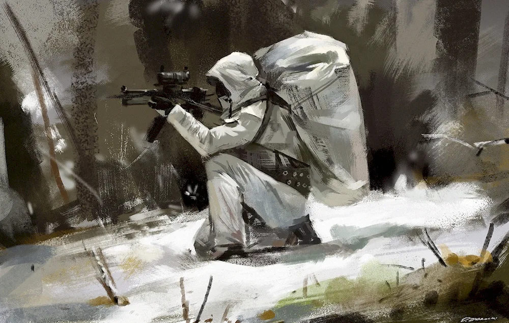 Soldier art