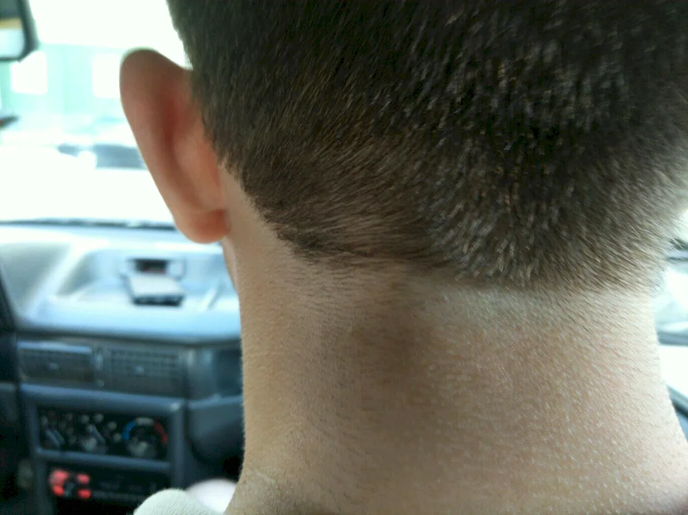 Scissor haircut