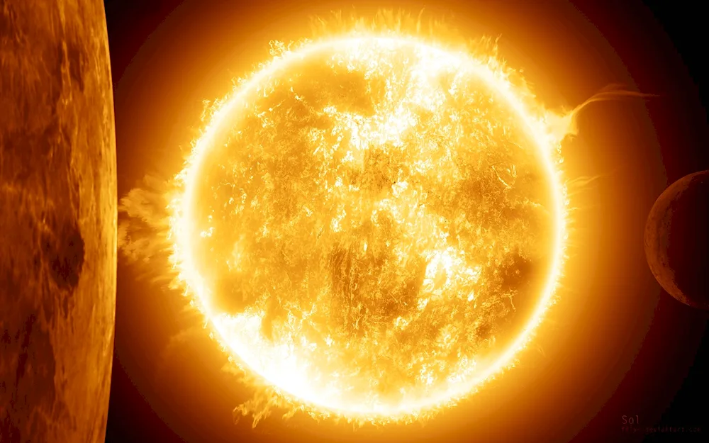 Sunny sky