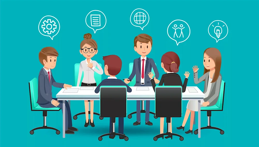 People in the office