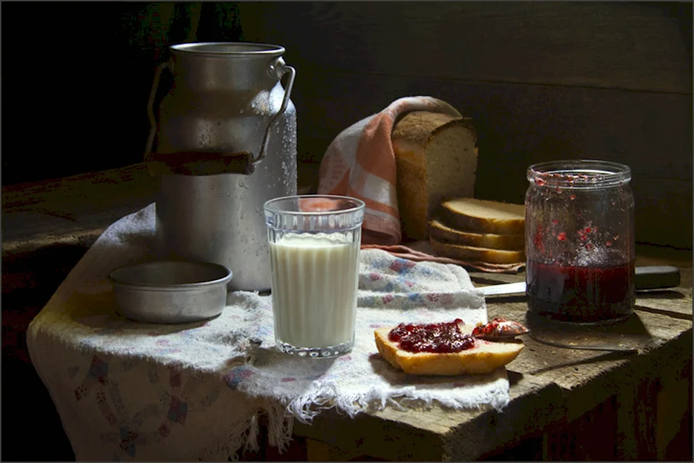 Soviet still life by Alexander Sennikov