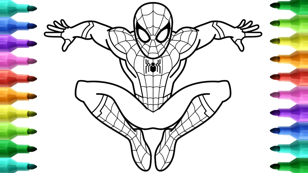 Spiderman Spider-Man colouring book