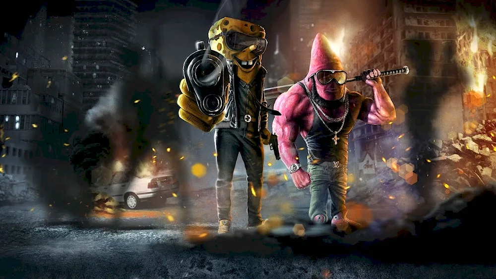 SpongeBob and Patrick are cool