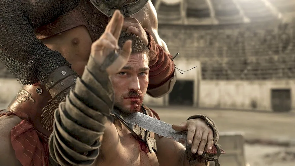 Spartacus Gladiator Andy WhitfieldGladiator Achilles