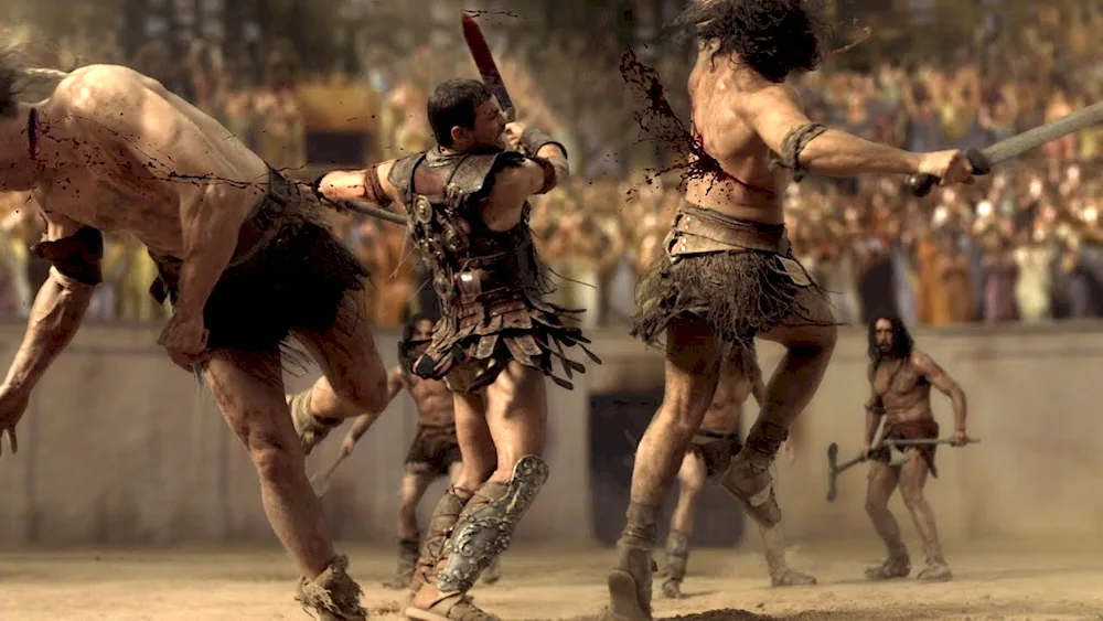 Spartacus blood and sand Gladiators