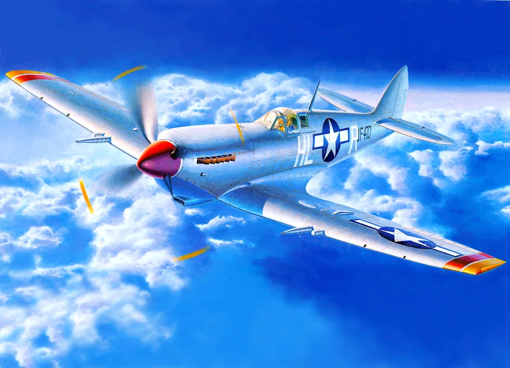 Flying a plane drawing