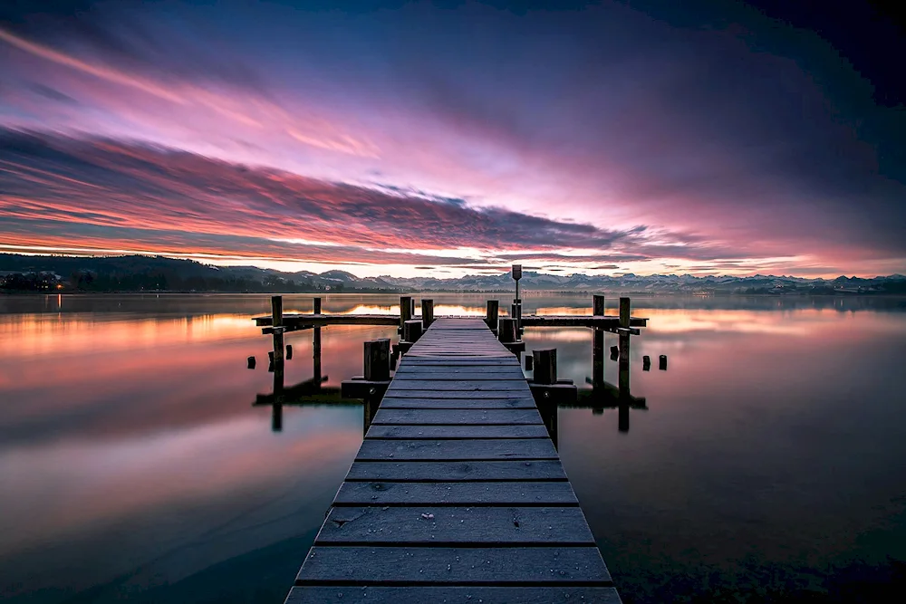 Pier on the lake