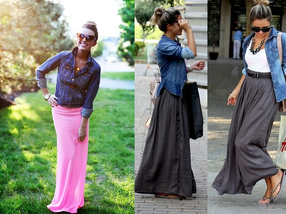 Images with a long skirt