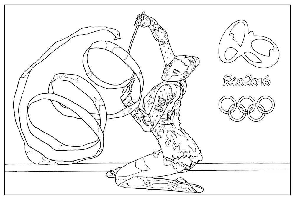 Sports games colouring book