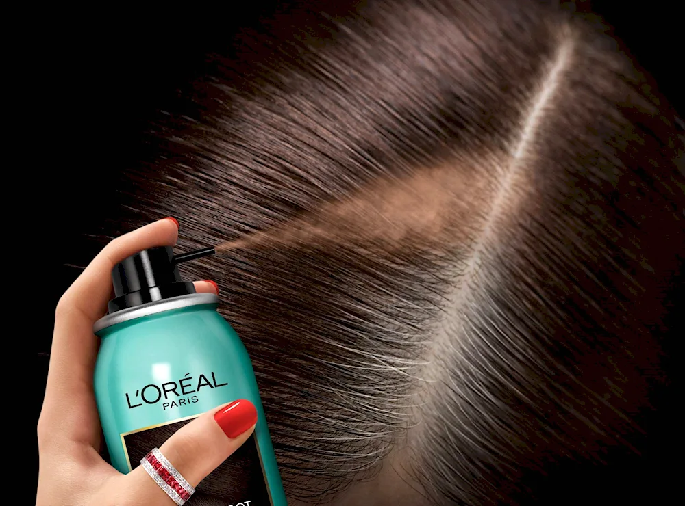 Tinting grey hair