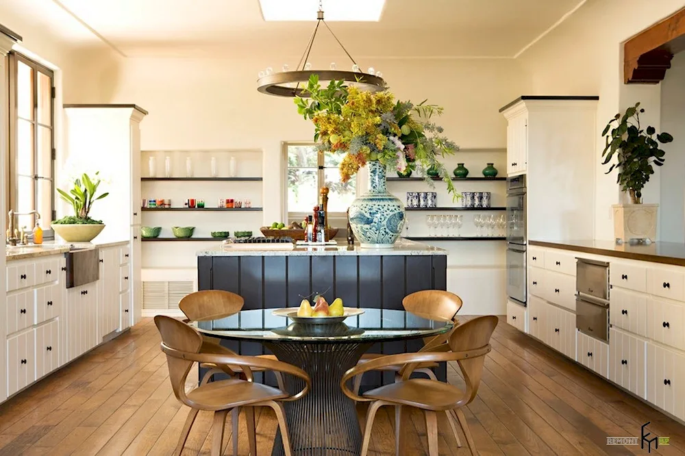 Mediterranean style in kitchen interior