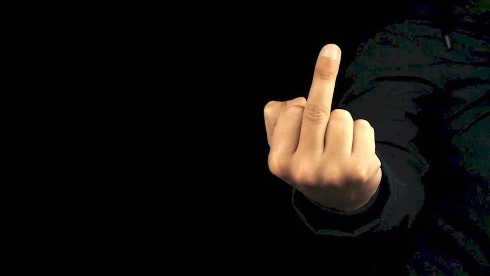 Middle finger