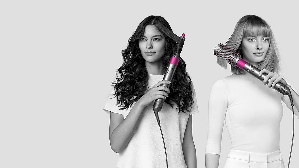 Dyson Supersonic Hair Dryer ad.