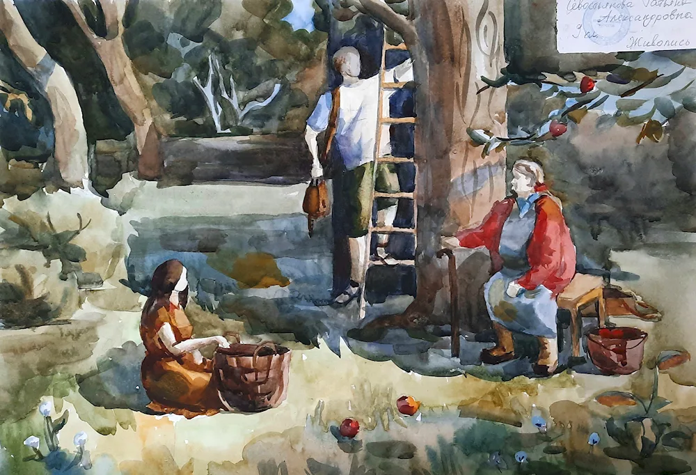 Spanish painter Ricardo Sanz landscapes