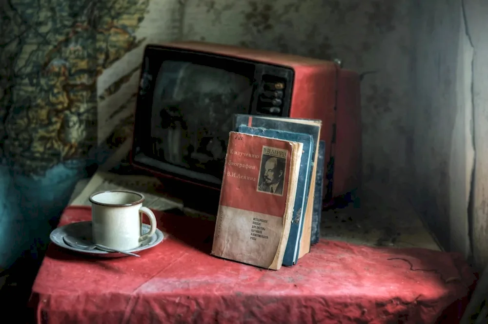 Old TV set