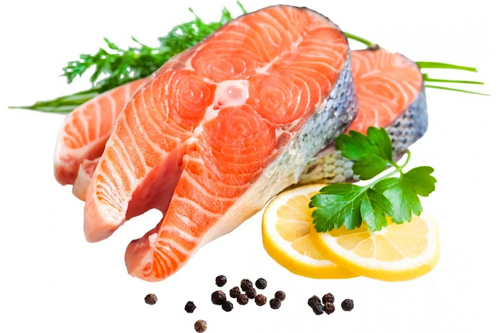 Salmon steak