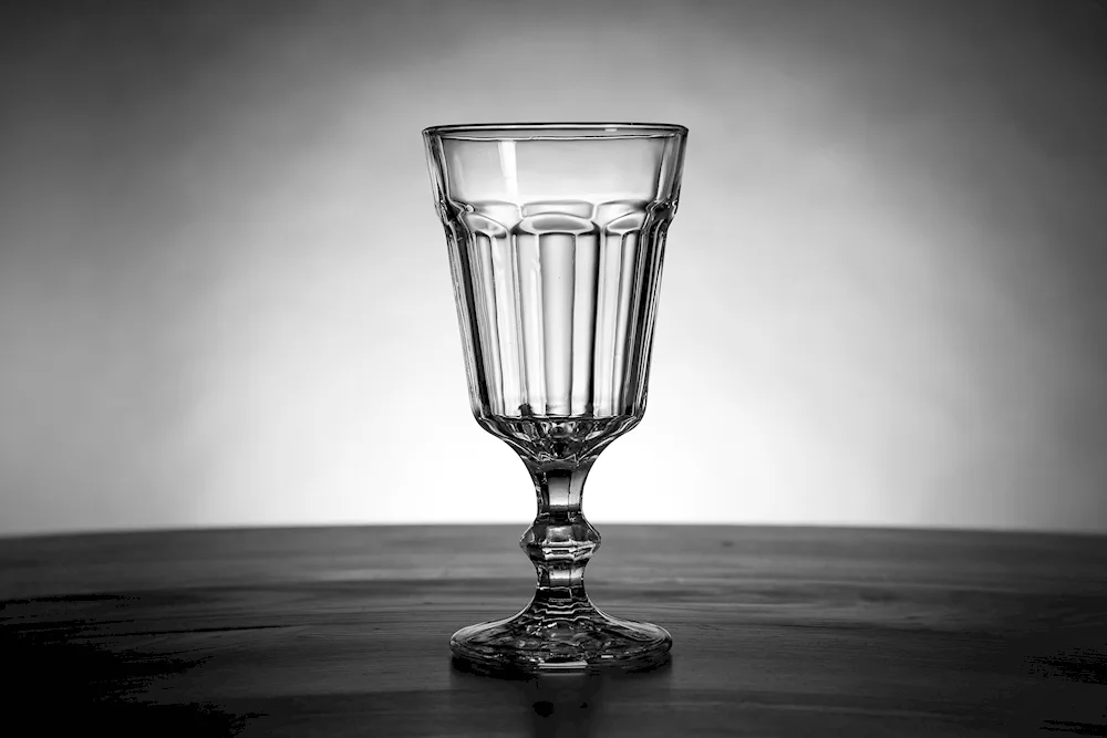 A vodka glass