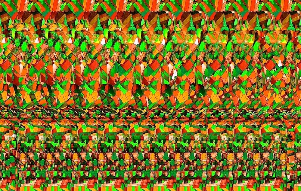 3d stereograms for eye