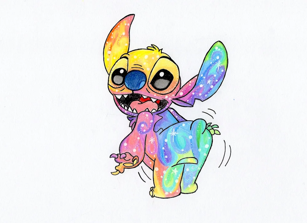 Stitch stickers