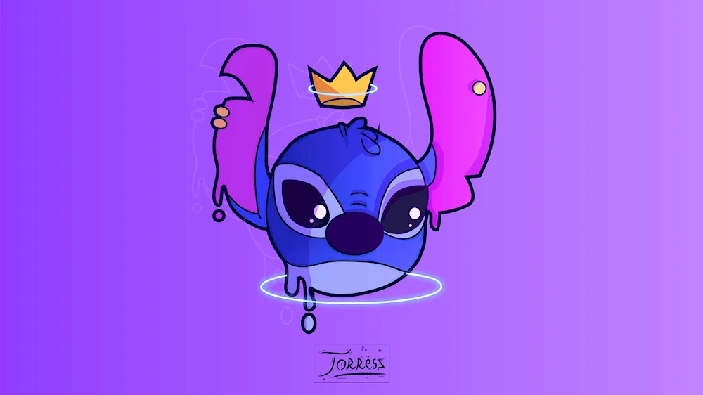 Stitch and Angel wallpaper