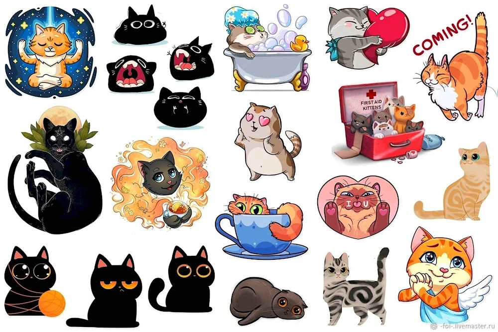 Sweet stickers