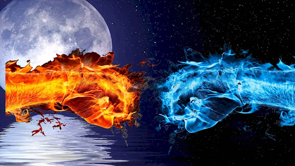 Fire and water