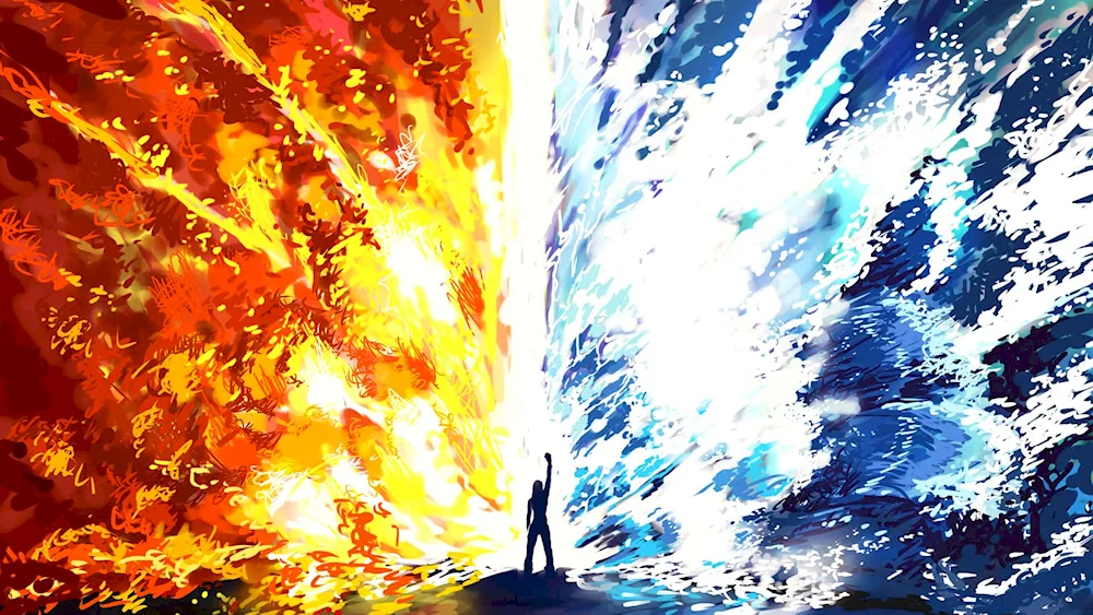 The Element of Fire and Water