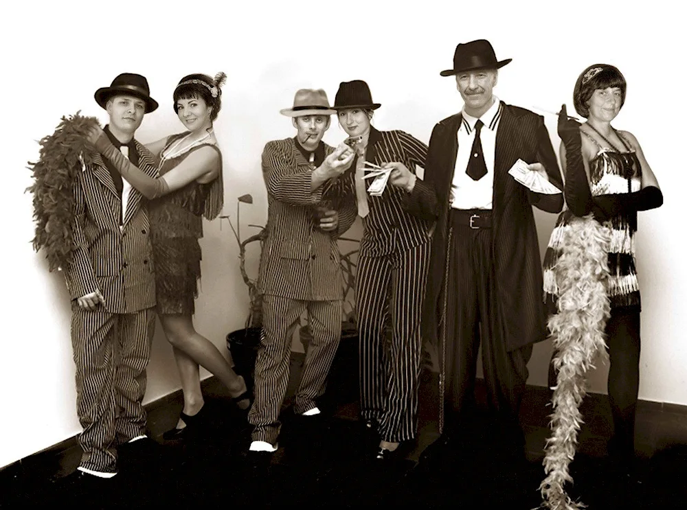 Gangster Al Capone party