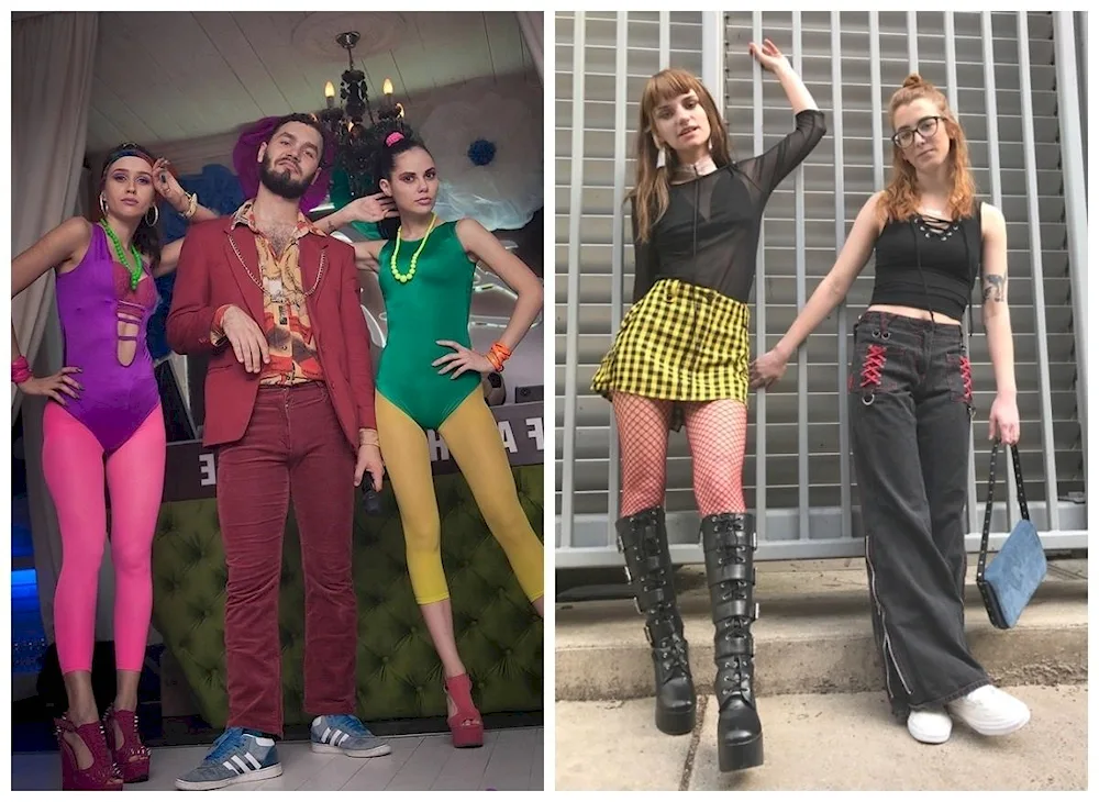 Disco 70s 80s style clothes