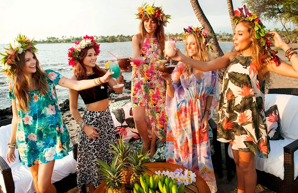 AlOHA Hawaii style party