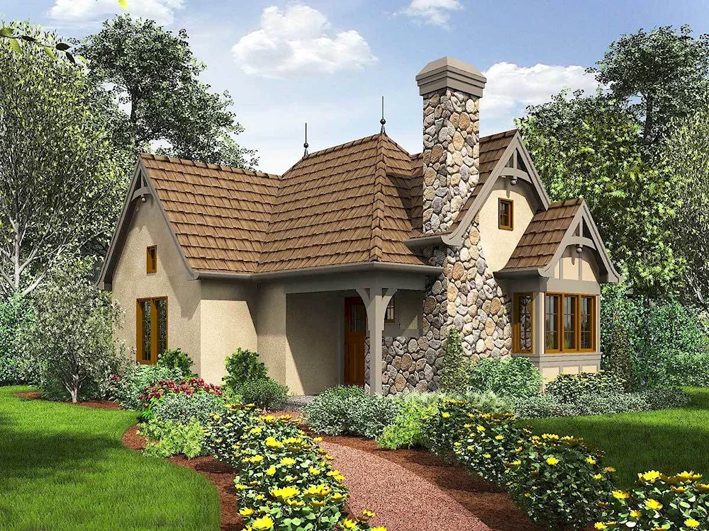 Tudor style Tudor Revival Cottage