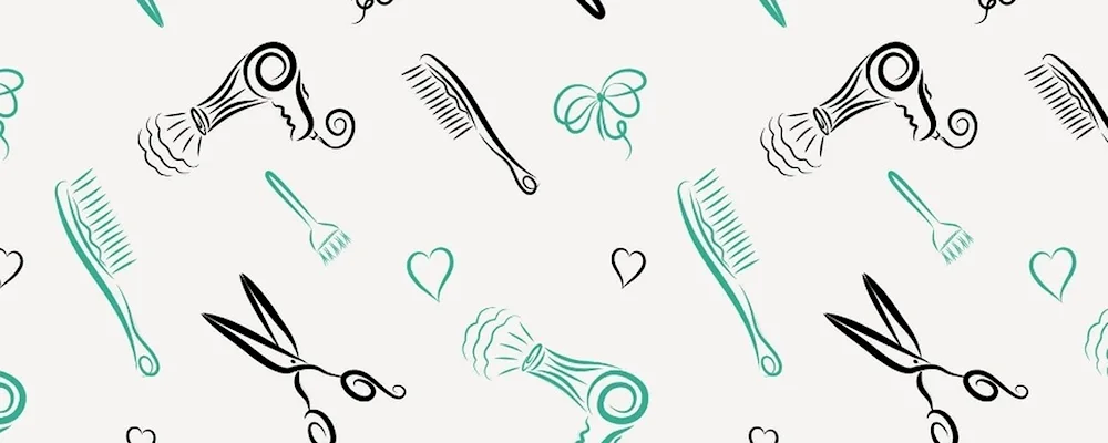 Stylised scissors