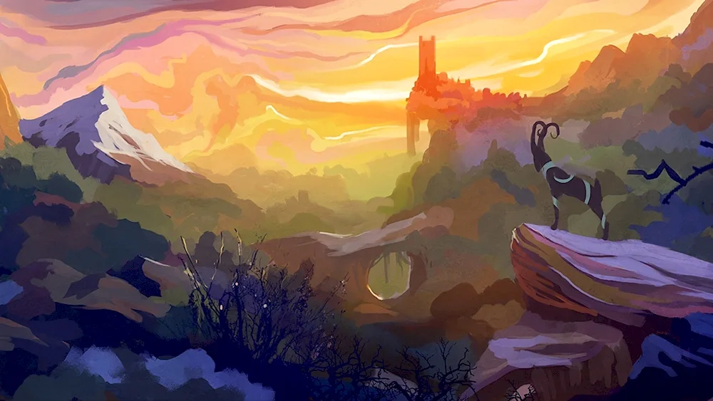 Stylised Landscape