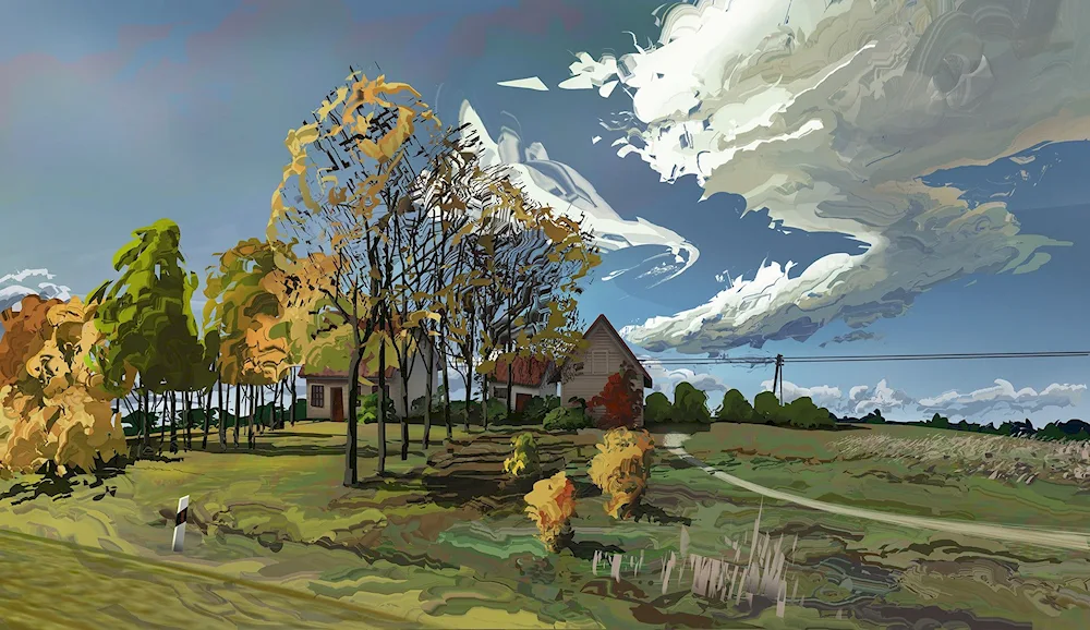 Stylised Landscape