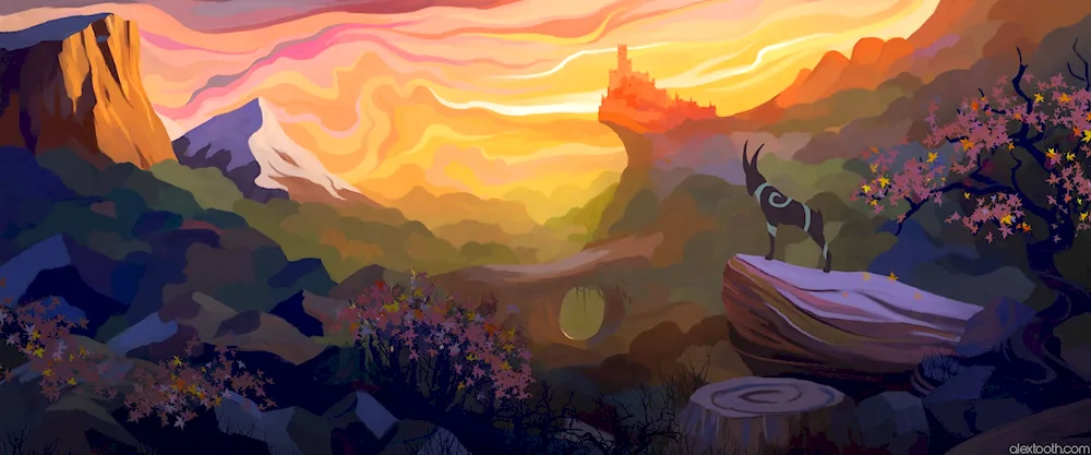 Stylised Landscape