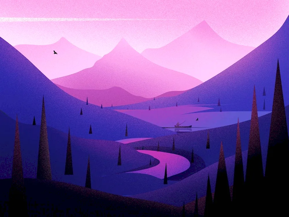 Stylised Landscape