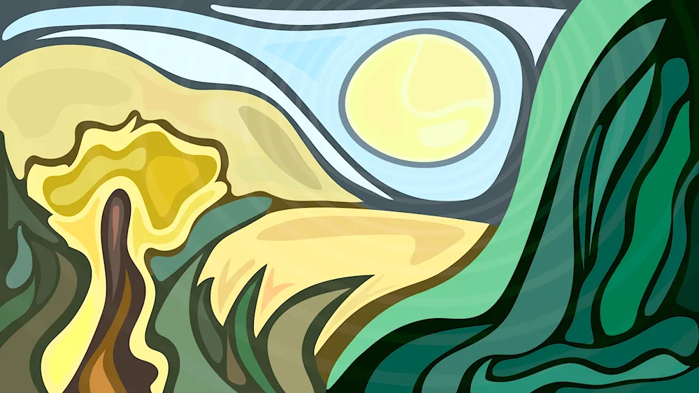 Stylised Landscape