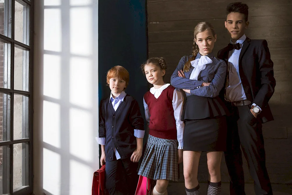 Stylish school uniforms