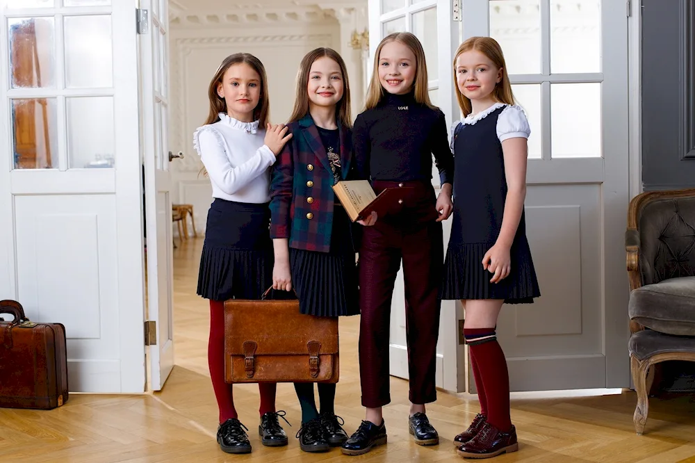 Stylish school uniforms