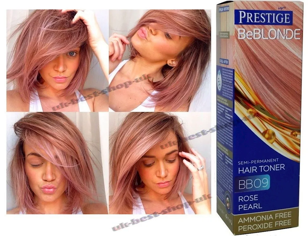 Matrix blond colouring