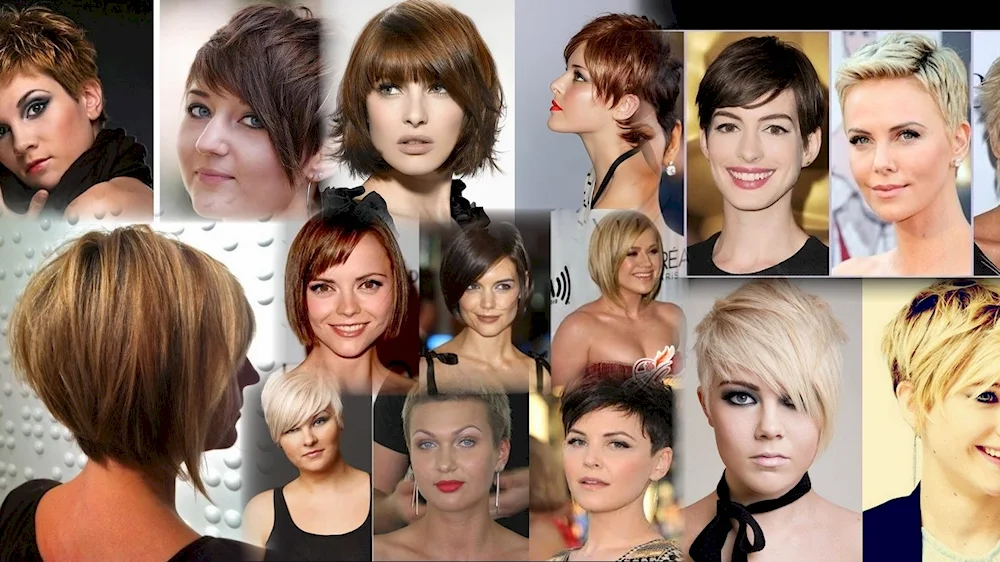 Garson bob haircut for short hair with bangs