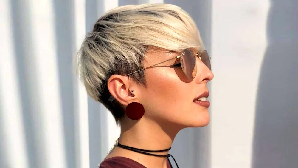 Bob- Pixie with asymmetry haircut