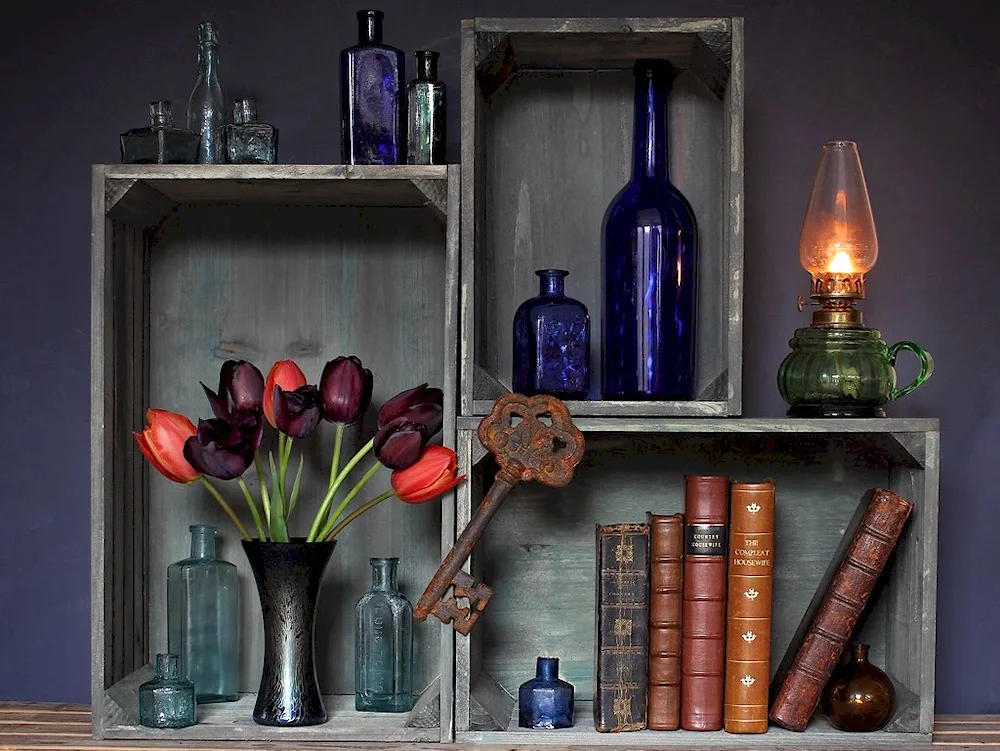 ’Still Life with Books‘