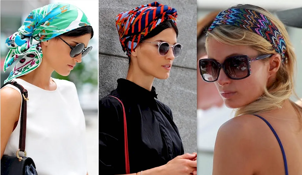 Bandana hairstyles with bandana