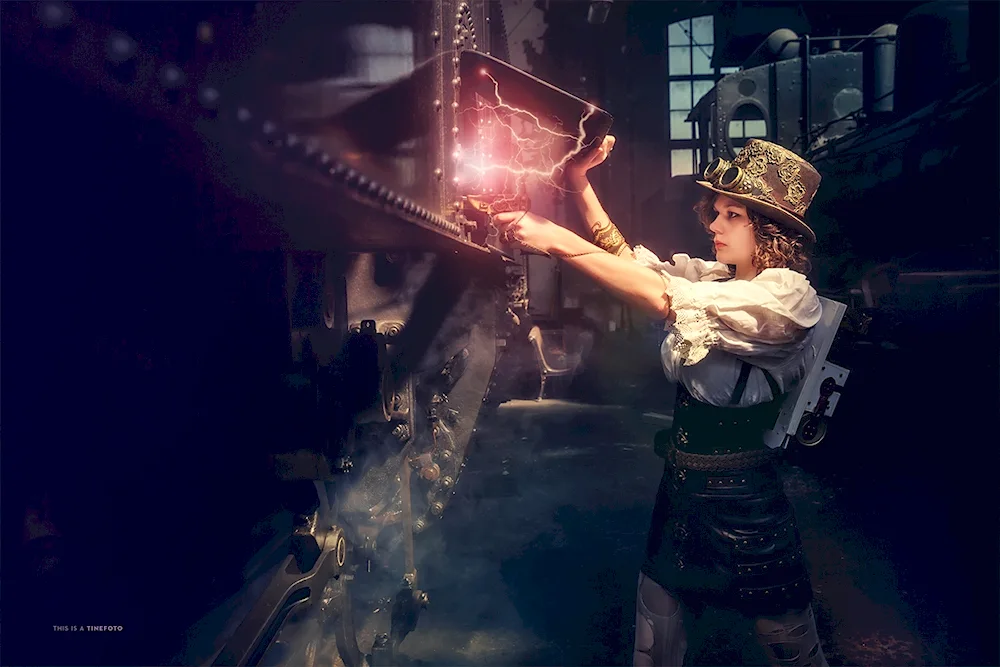 Steampunk girls