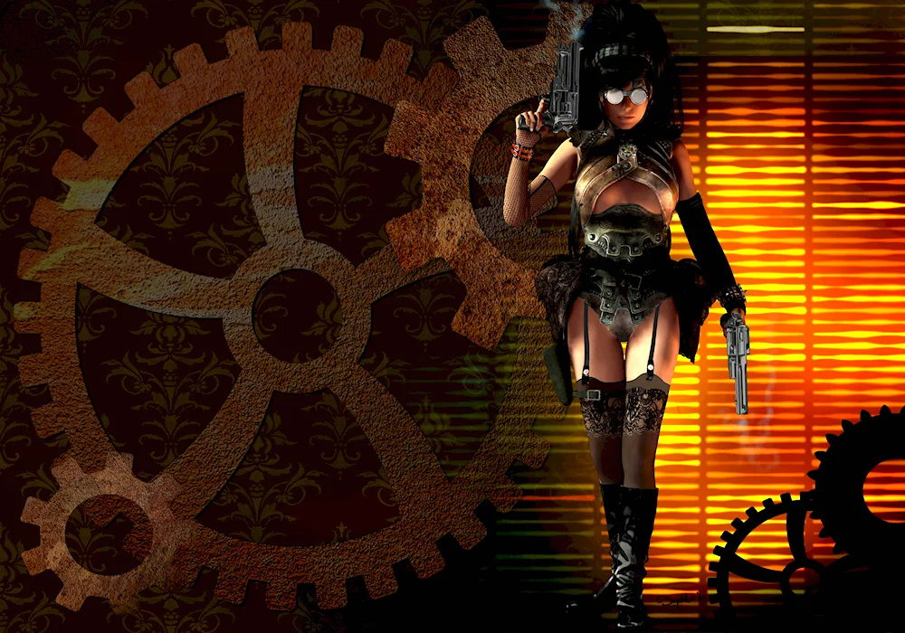 Steampunk girls