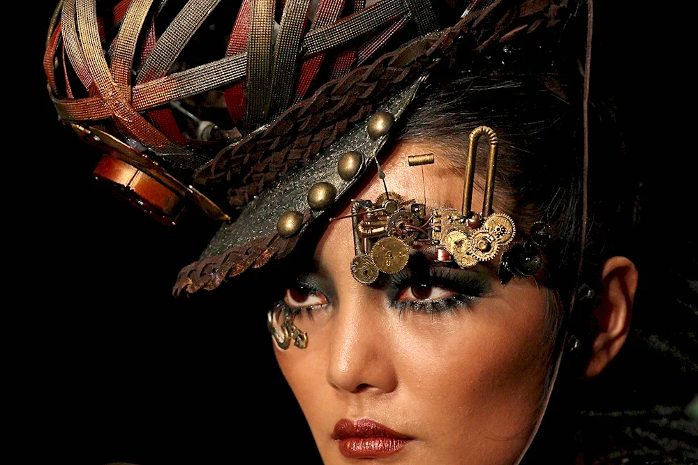 Steampunk makeup