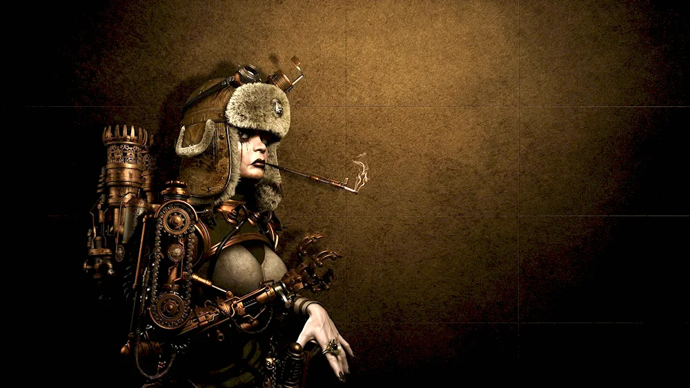steampunk mechanic art